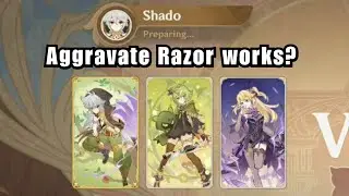 Aggravate Razor is good in Genius invocation TCG too?!?