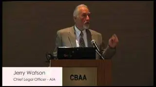 Jerry Watson - 2011 CBAA Convention - Part 3
