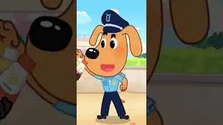 Detetive Labrador 🔍 Est&aacute; Muito Quente na Praia ☀️🏖️ #Shorts