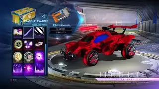 25 ELEVATION CRATE OPENING! (rocket league). #bmds