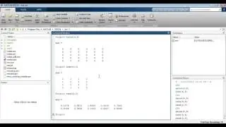 MATLAB 5.5 - Ones, Zeros and Identity Matrices