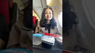 What I eat on my flight from Germany to T&uuml;rkiye 🇹🇷 ✈️
