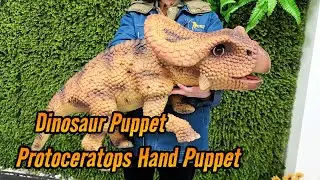 Control a REALISTIC Protoceratops Dinosaur Hand Puppet