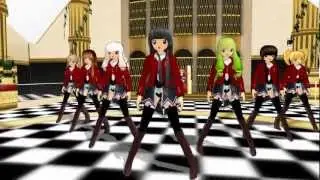 [MMD] Umineko X Gangnam Style - Seven Sisters Style!