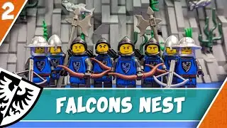 Строительство крепости «Чёрный Сокол» | Эпизод 2 — Каменная кладка | Lego Castle MOC