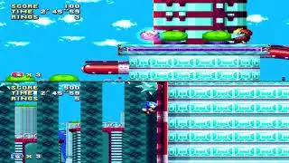 Sonic Mania Plus: Competition #1: Cyan City Mod