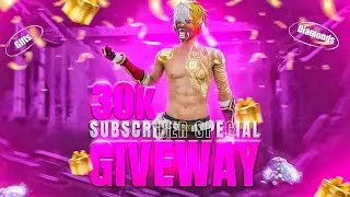 🔴[ 100K SUBSCRIBE SPECIAL GIVEAWAY FREE FIRE🔥|| ] GOLDEN HIP HOP BUNDLE INDIAN SERVER !!🔴