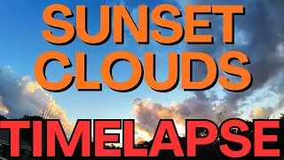 Sunset Cloud Timelapse 10/21/25 - 2 Samuel 22:12 #timelapse