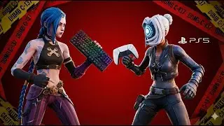 HUNTER0593 vs dumb C-137 (ZERO BUILD 1v1) | Fortnite On PS5 (120 FPS HDR)