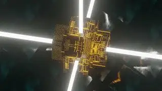 Abstract Cubes Loop - Motion Background - Copyright Free