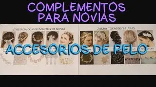 NOVEDADES// COMPLEMENTOS PARA NOVIAS PARA EL PELO// BODAS// azulymalva