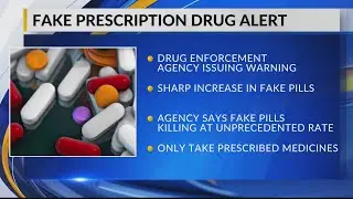 Fake prescription drug alert