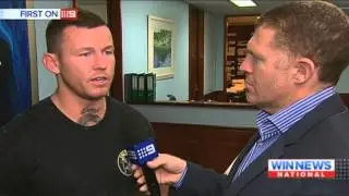 Nine News Sydney | 'Todd Carney sues Cronulla Sharks' Report - (12.10.2015)