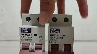 Review the difference of 2P breaker by brand Max Guard.