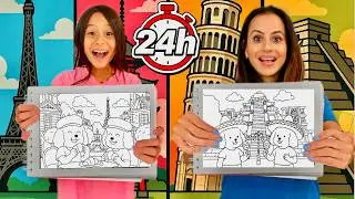24 Horas Pintando Bobbie Goods em 4 Países Diferentes! Será Que Conseguimos?