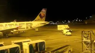 Taxi To Gate At Denver International Airport
