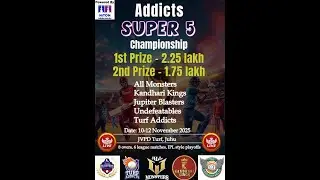 ADDICTS SUPER 5 CHAMPIONSHIP 2025 | DAY 2