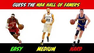50 NBA Hall of Famers Quiz | Can You Name These Basketball Legends? 🏀✨