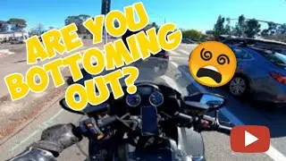 Are You Bottoming Out Your Motorcycle? How to know