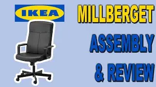 IKEA MILLBERGET Desk Chair Assembly & Review | Clueless Dad