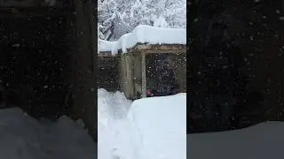 snow vlog | #snowfalling #snow #shortsvideo