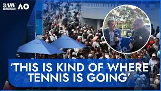Is the Australian Open the 'way of the future'? | 3AW at Melbourne Park