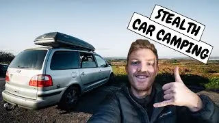 STEALTH Car Camping! A day of Van Life in England!