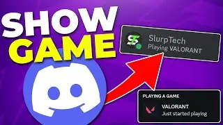 Как показать, в какую игру вы играете, в Discord