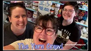 The Yarn Room Yarn Crew #yarn #yarnroom #crochet