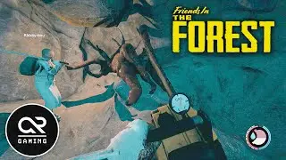 END GAME CAVE!!!!  FRIENDS IN THE FOREST! Part 12 #theforest