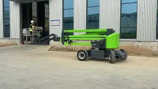 14-meter self-propelled articulating boom truck