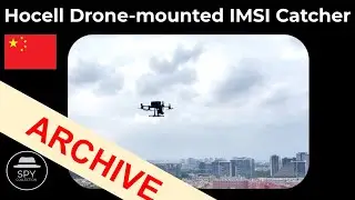 Установленный на дроне IMSI-ловитель китайской компании Hocell (май 2022 г.)