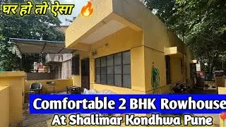 Comfortable 2 BHK Rowhouse | Kondhwa Pune📍|1500 Sqft Plot | Serene Green View |#rowhouse  #kondhwa