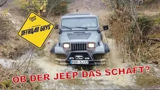 Langenaltheim Offroad-Park mit dem #Wrangler | #Offroad