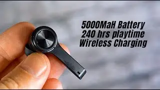 HolyHigh EA2 True Wireless EarBuds - 240hrs of battery life! 5000 MaH battery with wireless charge!