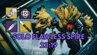 Solo Flawless Spire Of The Watcher - Voidlock (Renegades)