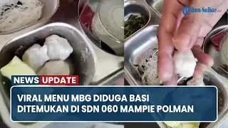 Viral Menu MBG Diduga Basi Ditemukan di SDN 060 Mampie Polman, SPPG Tarik Penyaluran