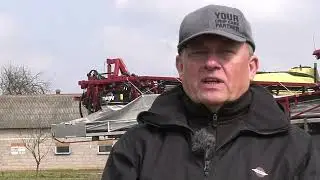 Nowy opryskiwacz Hardi Alpha EVO III na polu