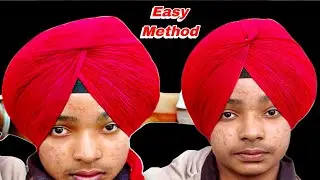 Modern Wattan Wali Turban | Freestyle Guide | Perfect Fit Freestyle Wattan Pagg | Simple Method