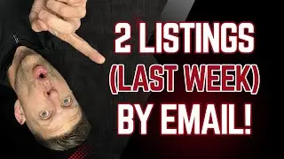 How I Took 2 New Listings Last Week Using 2 Emails & 1 Text!
