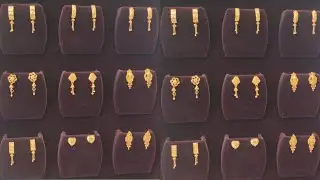 Daily wear lightweight gold earring design with weight & price| gold earrings design 2026|