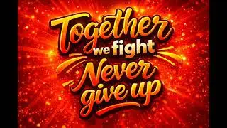Together we fight (never give up) - original song