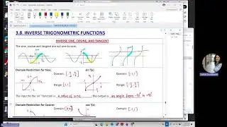 3-8-A Inverse Trigonometric Functions Part A