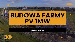 Jak powstaje farma PV? | Timelapse z budowy | Ergosun x Lubiana SA