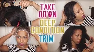 Taking Out My Sew In Weave - Start to Finish