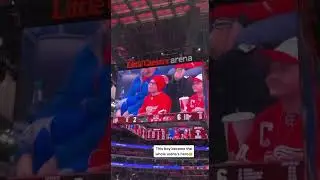 The crowd made this kid&rsquo;s day at the Red Wings game 🙌 | #shorts