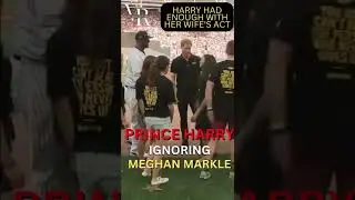PRINCE HARRY IGNORING MEGHAN MARKLE 