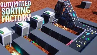 Я построил автоматизированную фабрику для сортировки золотоносных жил — Gold Mining Simulator — H...