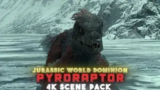 Pyroraptor 4K Scene Pack &bull; Jurassic World Dominion 