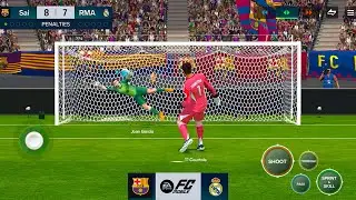 Fc Mobile Penalty Shootout #32 FC Barcelona Vs Real Madrid CF #fcmobile26
